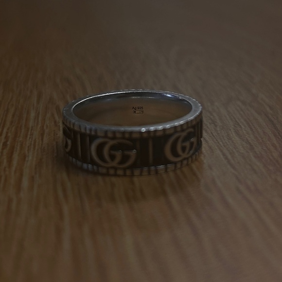 Gucci ring with double G in Silver - Picture 5 of 6